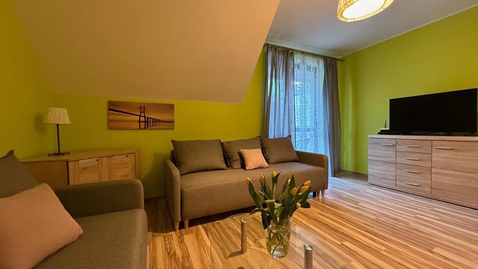 Morskie Apartamenty Przy Plazy Piamola Krynica Morska Eksteriør bilde